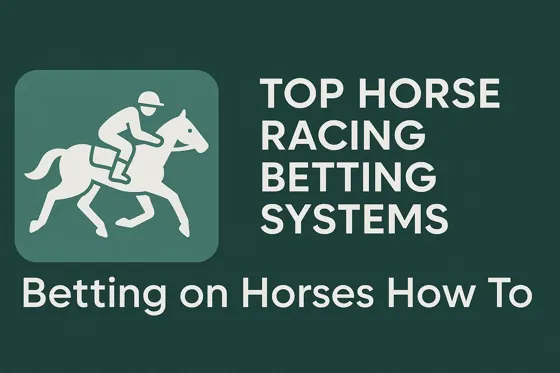 Horses racing