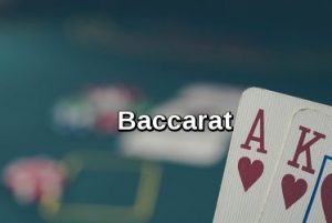 Casino games: baccarat
